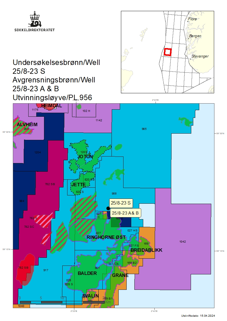 "Ringhorne Nord" (wells 25/8-23 S and 25/8-23 B)