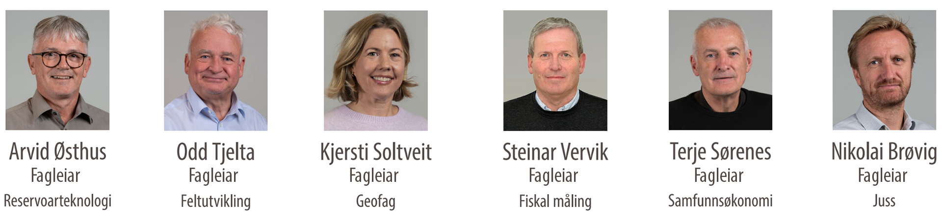 Fagleiarar i Sokkeldirektoratet per 31.12.2025