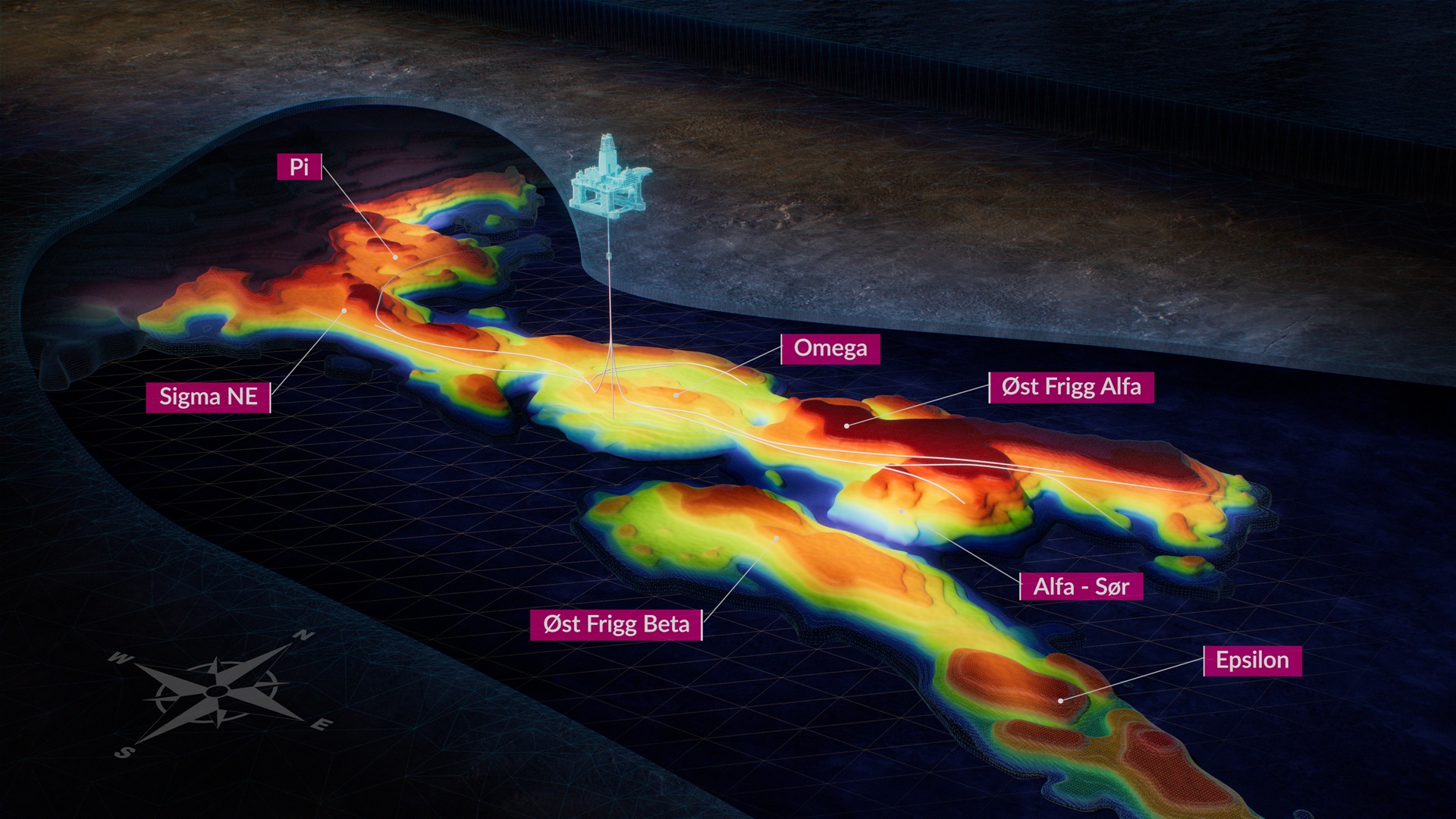 An illustration of the geological structure of Yggdasil.