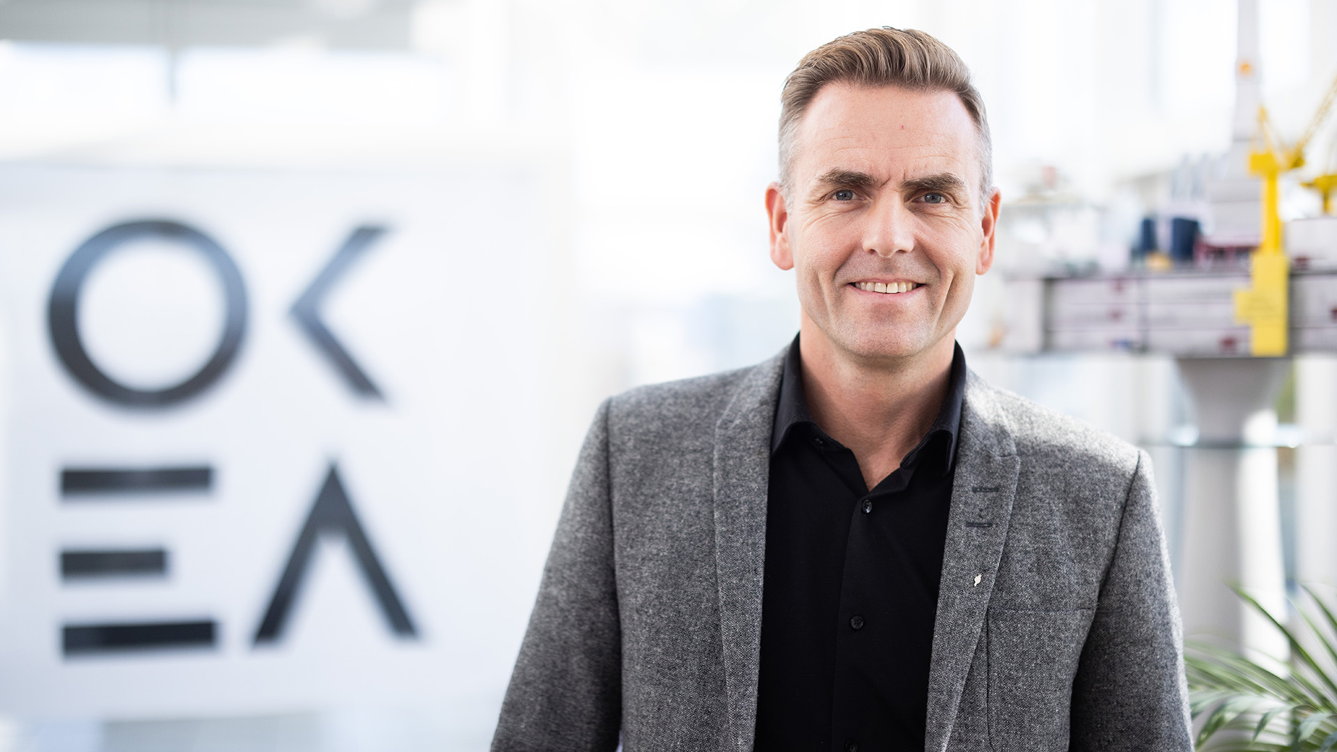 Okea får Sokkeldirektoratets pris for sitt nyskapende arbeid innen økt utvinning. Svein Jakob Liknes er administrerende direktør i selskapet.