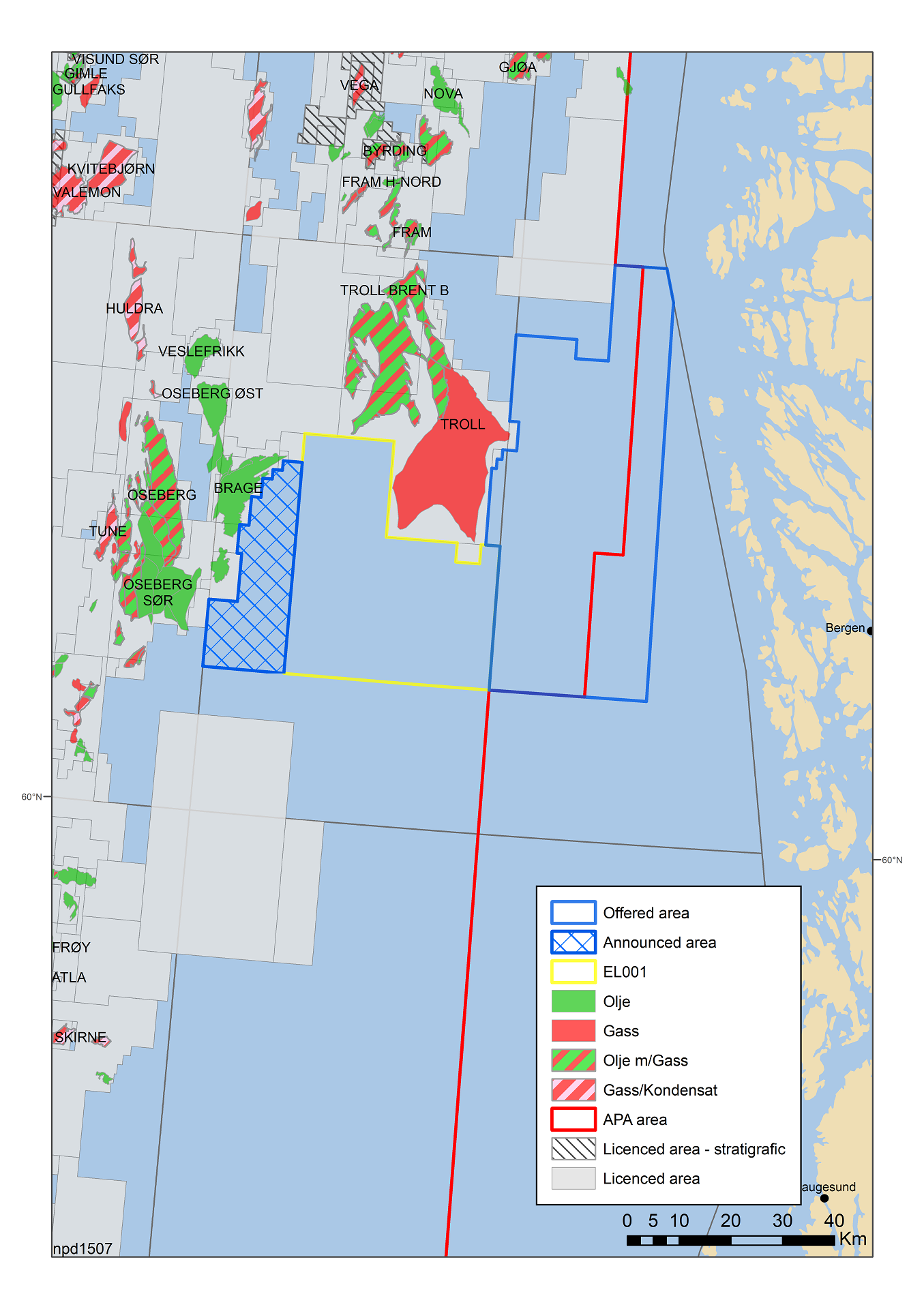 Map of Luna, North Sea, CCS-announcement-2022-1