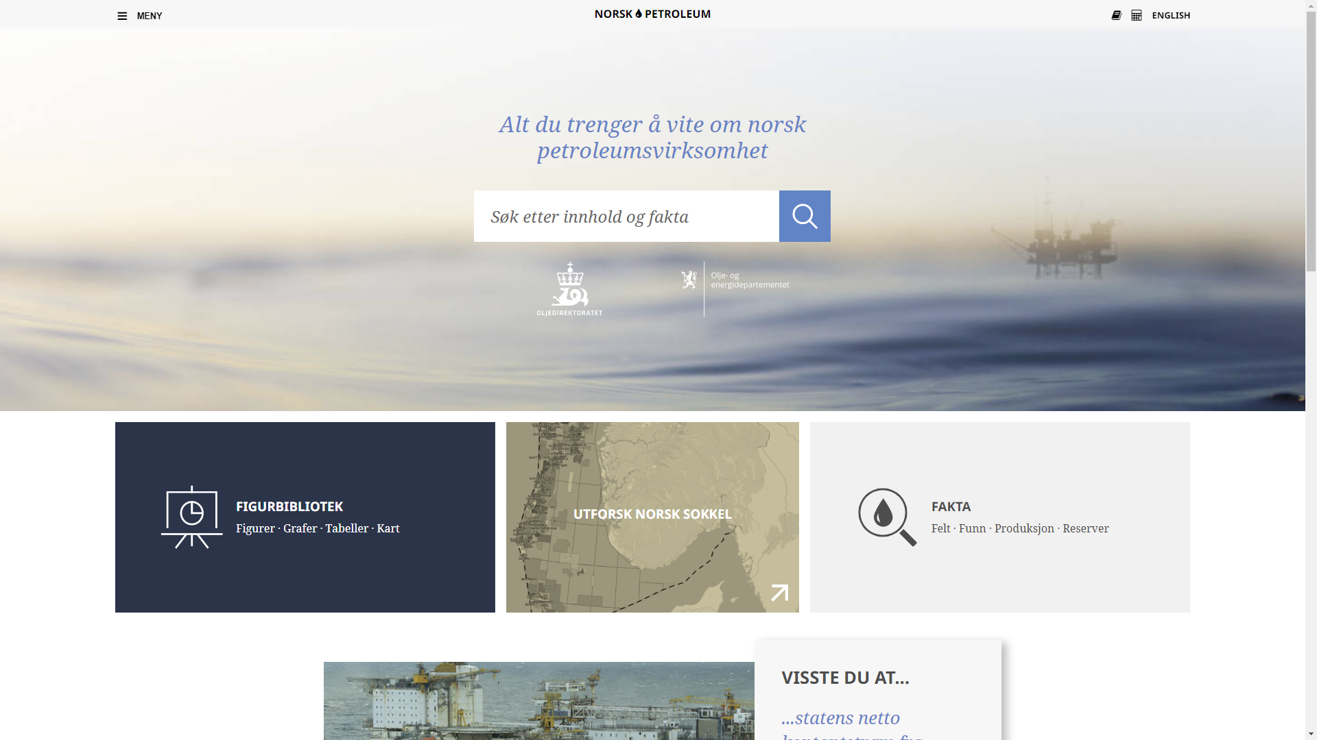 Norskpetroleum skjermbilde