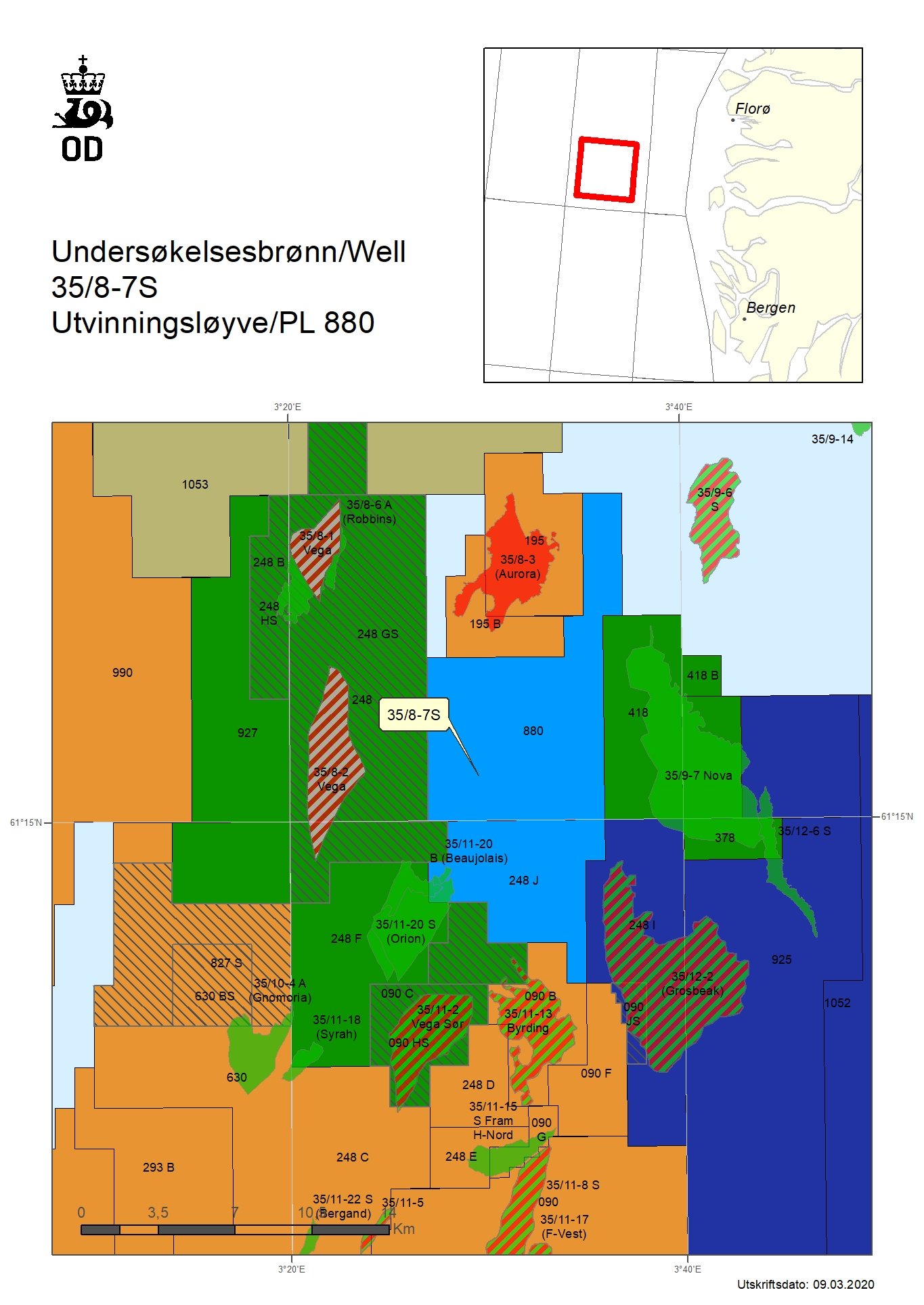 Map of well 35-8-7-S