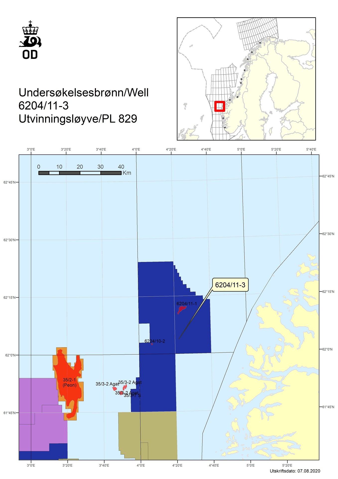 Map of well 6204_11_3