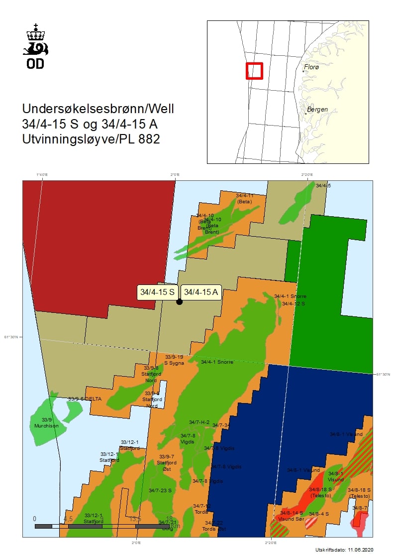 Map of well 882-34-4-15