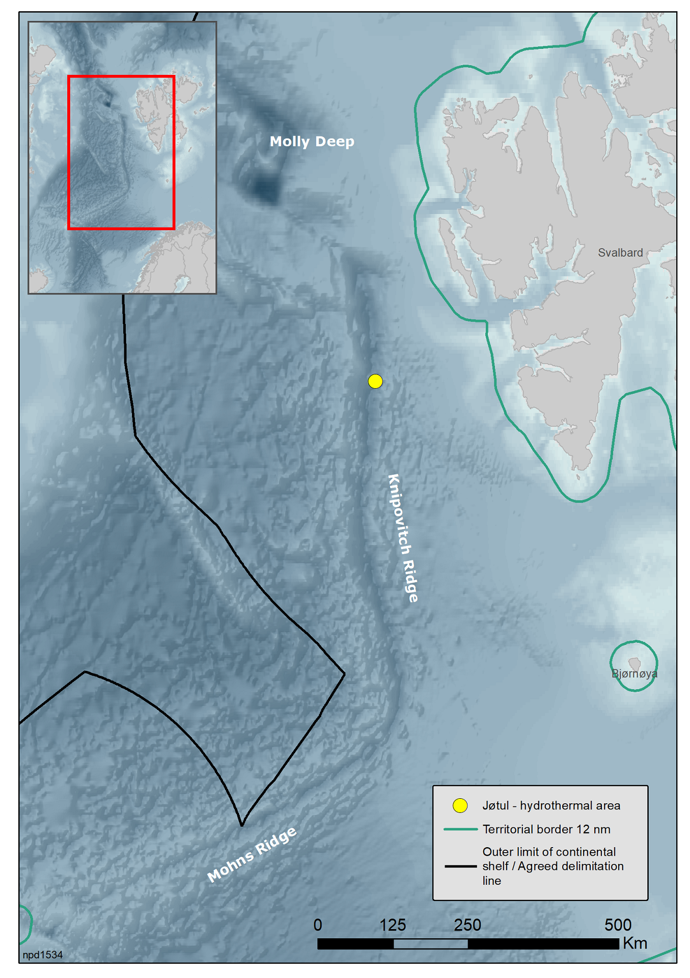 Knipovich Ridge Mineral deposits proven along the Knipovich Ridge - The Norwegian ...