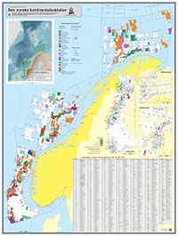 Map of the NCS 2016.