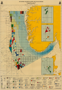 Map of the NCS 1978.