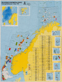 Map of the NCS 1996.