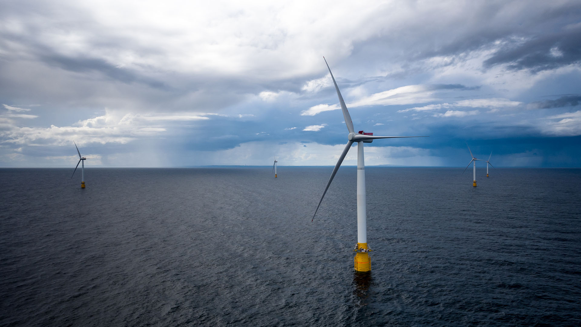 Bilde av havvindturbiner, Øyvind Gravås, Woldcam, Equinor