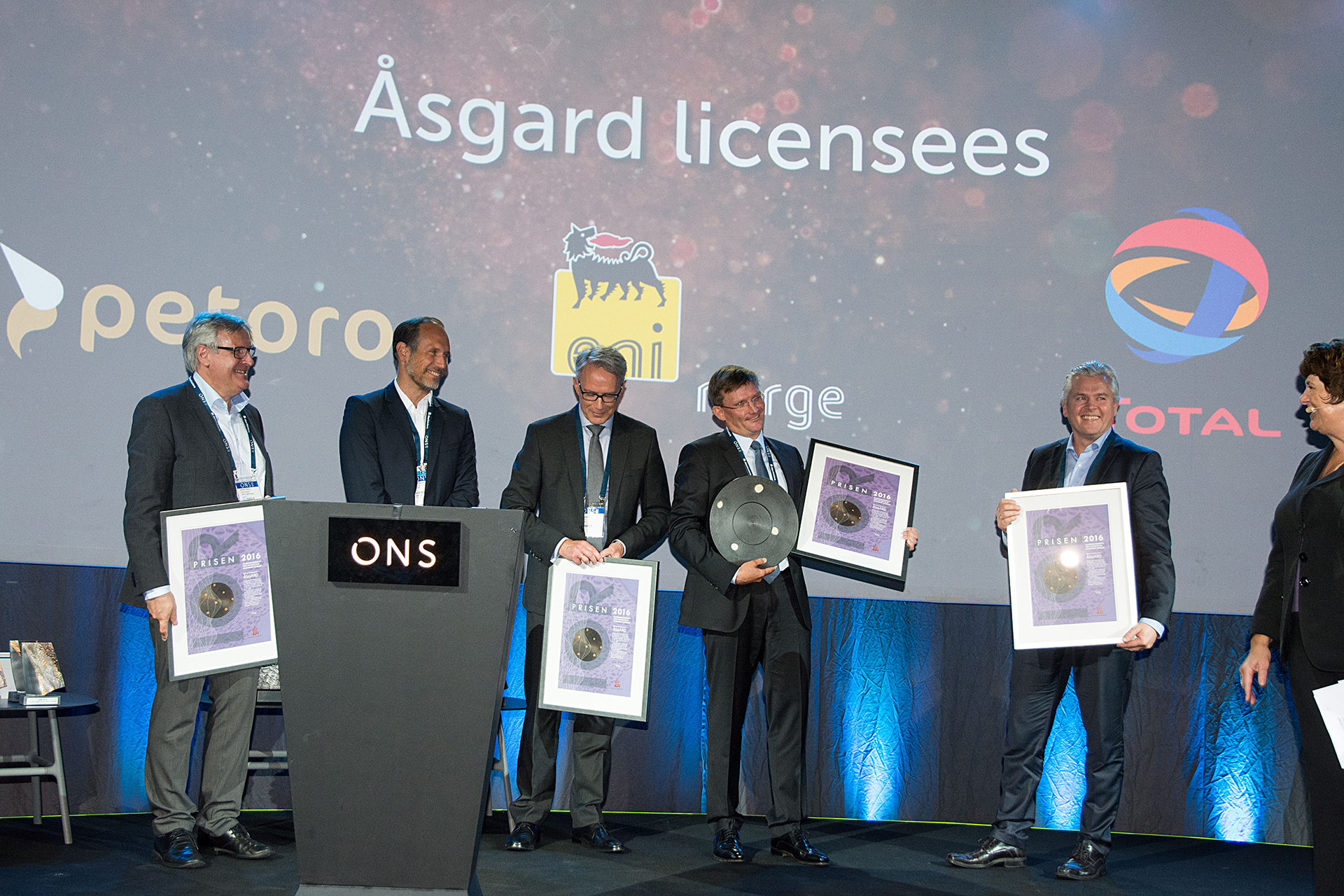 The winners of the IOR prize (photo: Arne Bjørøen)